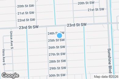 Map image of the property - 3306 25th St SW