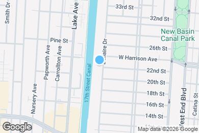 Map image of the property - 6256 Bellaire Dr