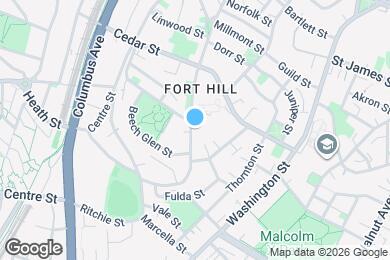 Map image of the property - 152 Highland St