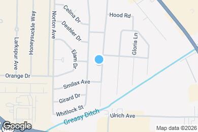 Map image of the property - 1015 W Indian Trail