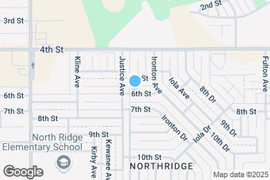 Map image of the property - 6114 6th St