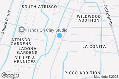 Map image of the property - 1327 Tapia Blvd SW
