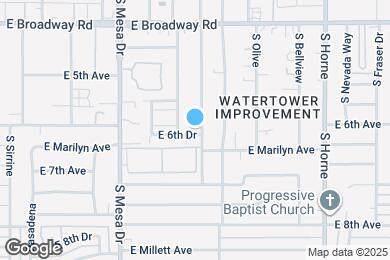 Map image of the property - 608 S Pioneer