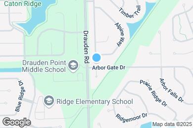 Map image of the property - 5913 Arbor Gate Dr