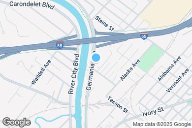 Map image of the property - Greenway Trail Apartments
