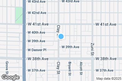 Map image of the property - 3934 Clay St