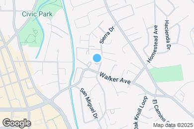 Map image of the property - 185 Sierra Dr