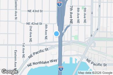 Map image of the property - 4028 5th Ave NE