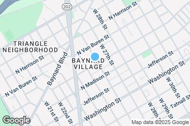 Map image of the property - 600 W 26th St