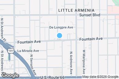 Map image of the property - 5213 Fountain Ave
