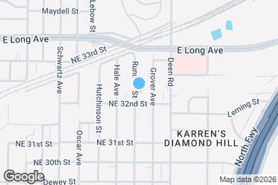Map image of the property - 3256 Runnels St