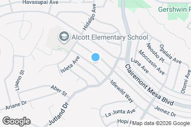Map image of the property - 3112 Idlewild Way