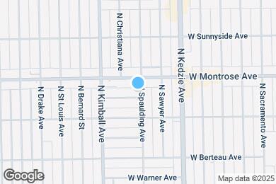 Map image of the property - 4338 N Spaulding Ave