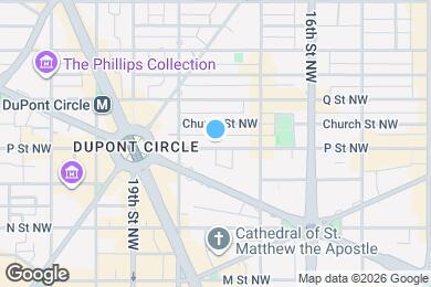 Map image of the property - 1737 P St NW