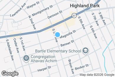 Map image of the property - 300 Magnolia St
