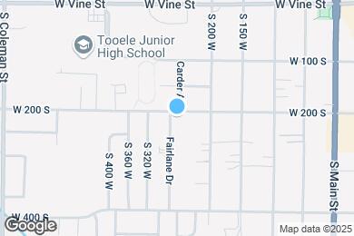 Map image of the property - 245 W 200 S