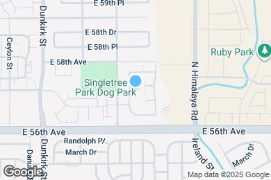 Map image of the property - 5726 N Genoa Way