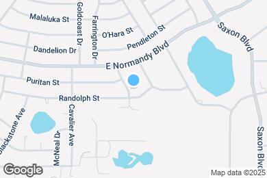 Map image of the property - 645 Malaga Ave