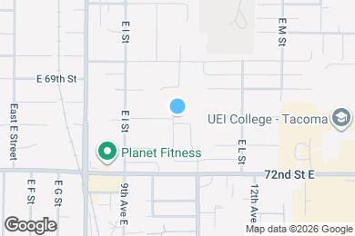 Map image of the property - 1001 E 70th St
