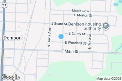 Map image of the property - 431 E Woodard St
