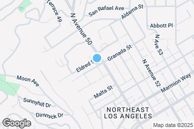 Map image of the property - 4949 Granada St