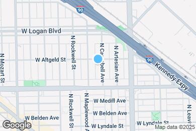 Map image of the property - 2446 N Campbell Ave