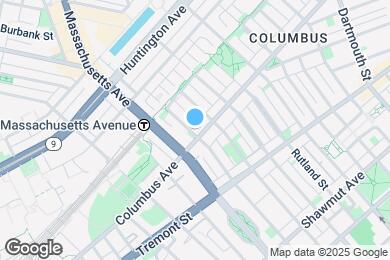 Map image of the property - 557-559 Columbus Ave. Unit B3