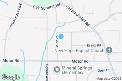 Map image of the property - 606 Voss St
