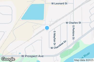 Map image of the property - 2436 W Charles St