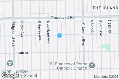 Map image of the property - 1313 S 61st Ct
