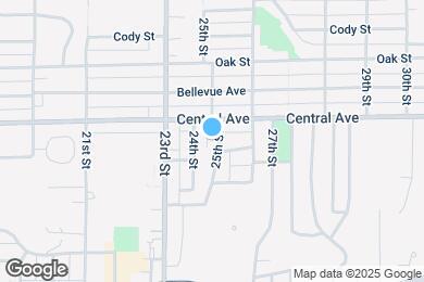 Map image of the property - 918 25th St