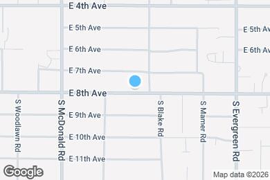 Map image of the property - 13411 E 8th Ave