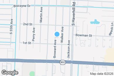 Map image of the property - 220 Broward Ave
