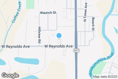 Map image of the property - 307 W Reynolds Ave