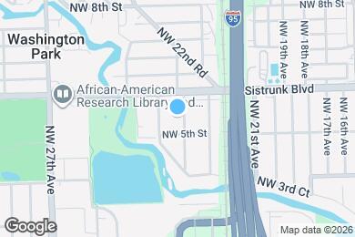 Map image of the property - 521 NW 22nd Ave
