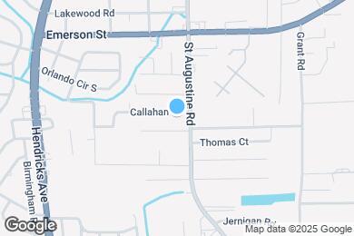 Map image of the property - 1832 Callahan St