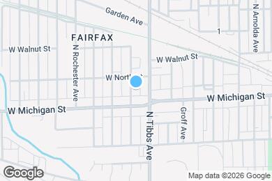 Map image of the property - 523 N Alton Ave
