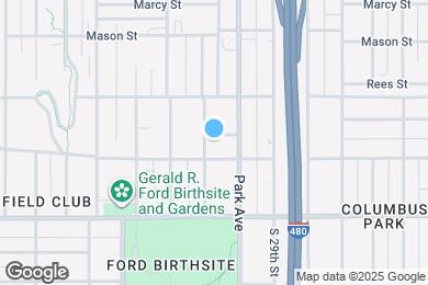 Map image of the property - 2965 Harris Street