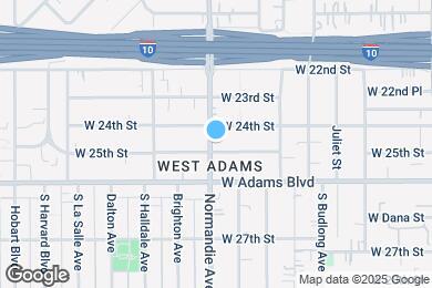 Map image of the property - 2458 Normandie Ave