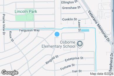 Map image of the property - 8310 De Priest St
