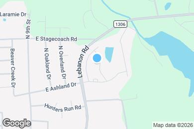 Map image of the property - 623 Oakfield Tr