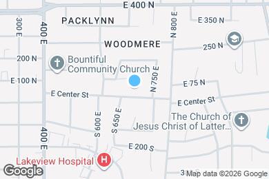 Map image of the property - 679 E Center St