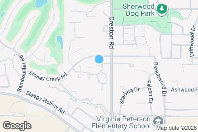 Map image of the property - Dry Creek Apartments