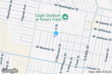 Map image of the property - 1504 S Iowa St
