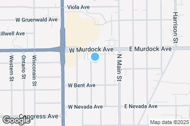 Map image of the property - 1710 Burdick St
