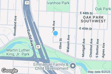 Map image of the property - 4531 Park Ave