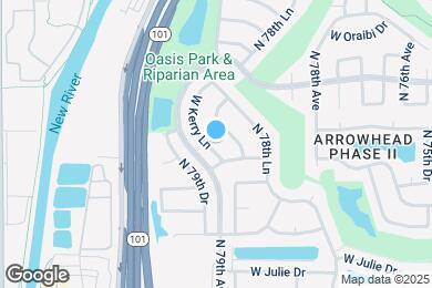 Map image of the property - 7879 W Kerry Ln