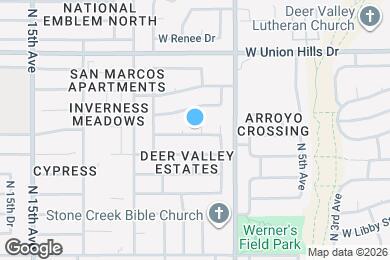 Map image of the property - 814 W Villa Maria Dr