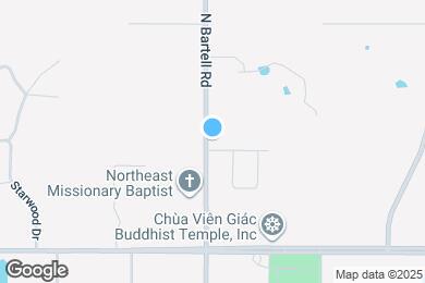 Map image of the property - 3900 N Bartell Rd