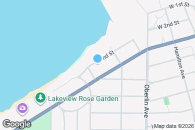 Map image of the property - 1337 W 2nd St